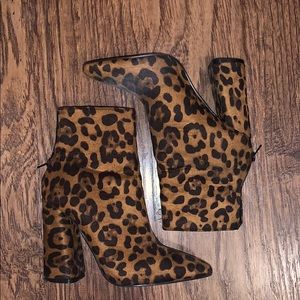 Leopard Booties